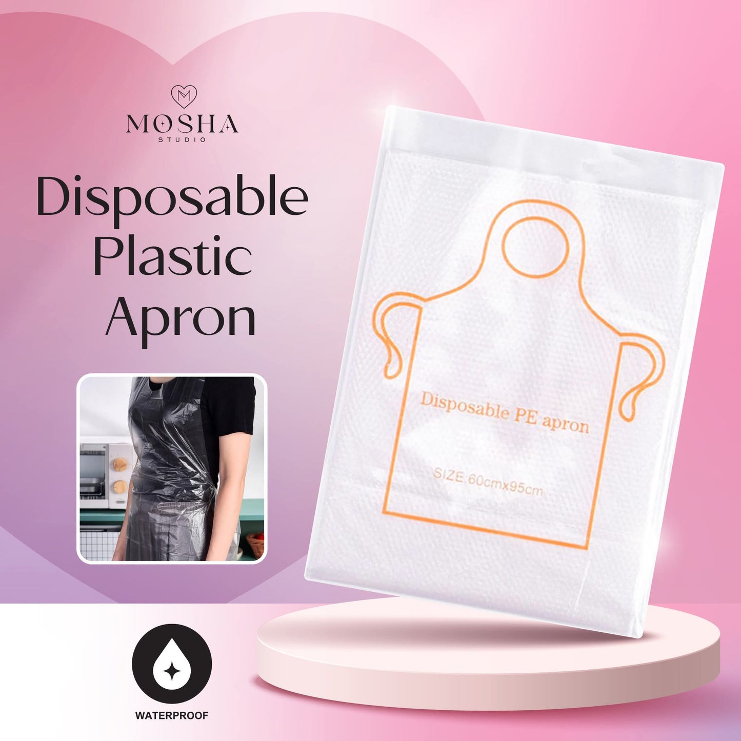 Disposable Plastic Apron (100pcs)