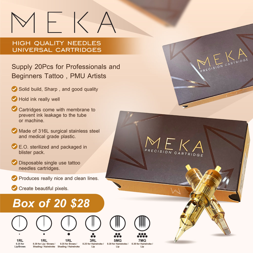 MEKA Needle Cartridges (RLT)