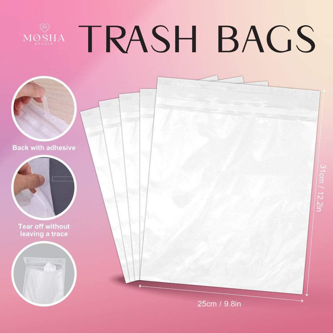 Convenient Sticky Trash Bags (100bags)