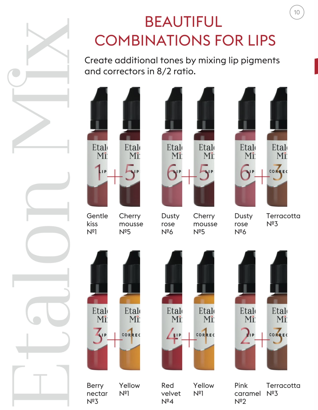 Etalon Hybrid Lip Pigments (5ml)