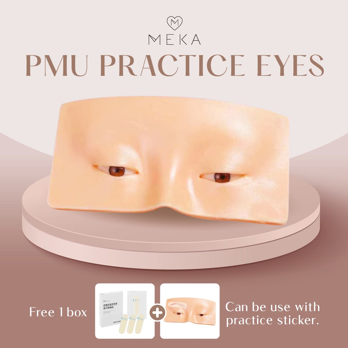 Practice eyes with Sticker