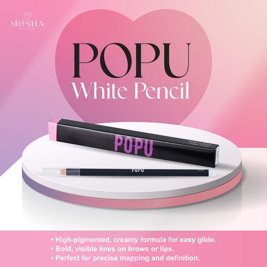 Popu White Pencil (Creamy)