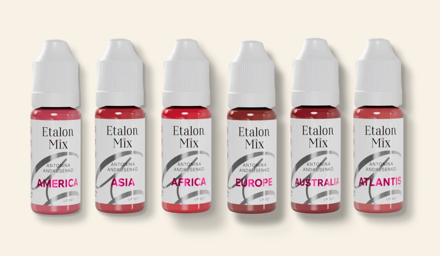 Etalon Lip Pigment Set Light Series