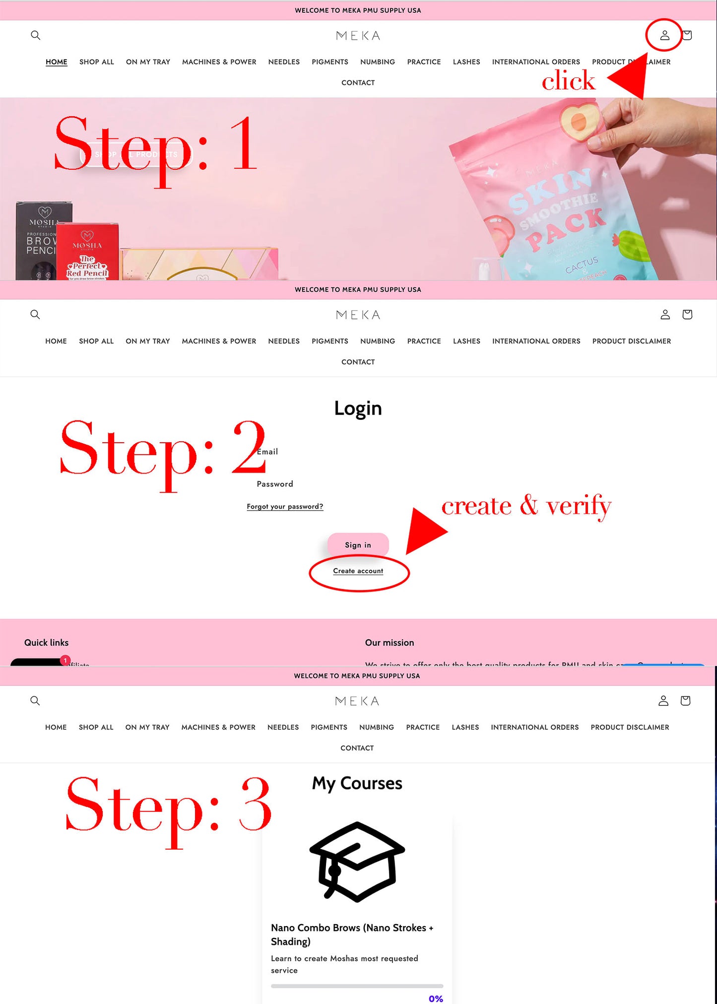 Nano Combo Brow Class