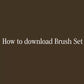 iPad Brush Set